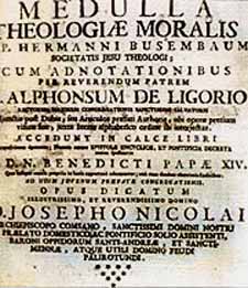 The cover page of 'Moral Theology'